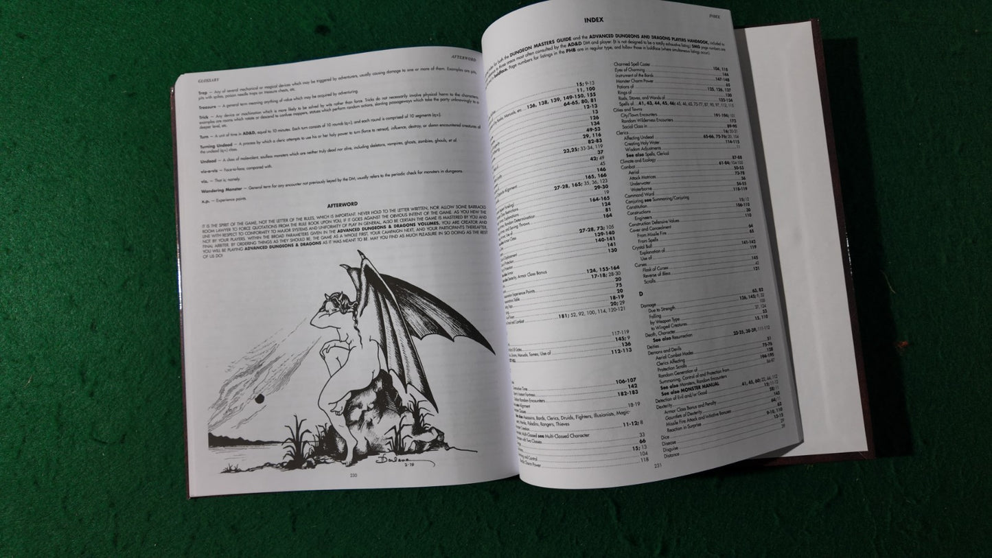 HARDCOVER 1E Dungeon Masters Guide Advanced Dungeons & Dragons AD&D 1st Edition