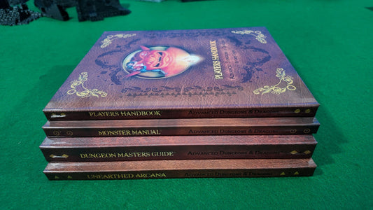 1E CORE BUNDLE! Dungeon Masters Players Handbook Monster Manual Unearthed AD&D