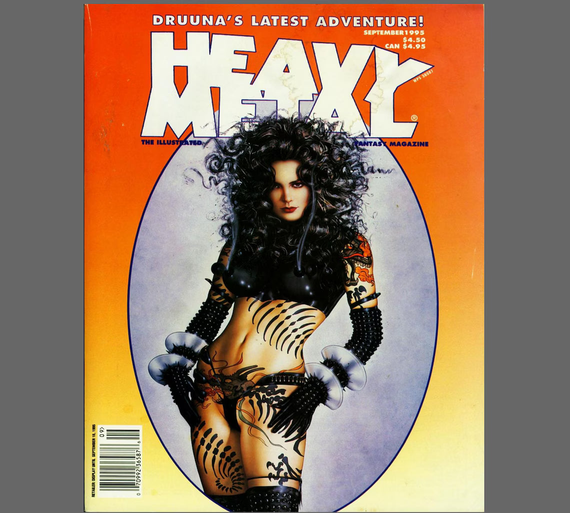 475 Issues HEAVY METAL Magazine Complete Collection