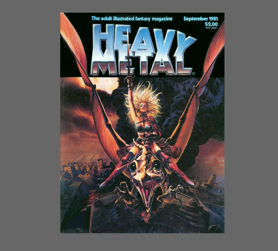 475 Issues HEAVY METAL Magazine Complete Collection