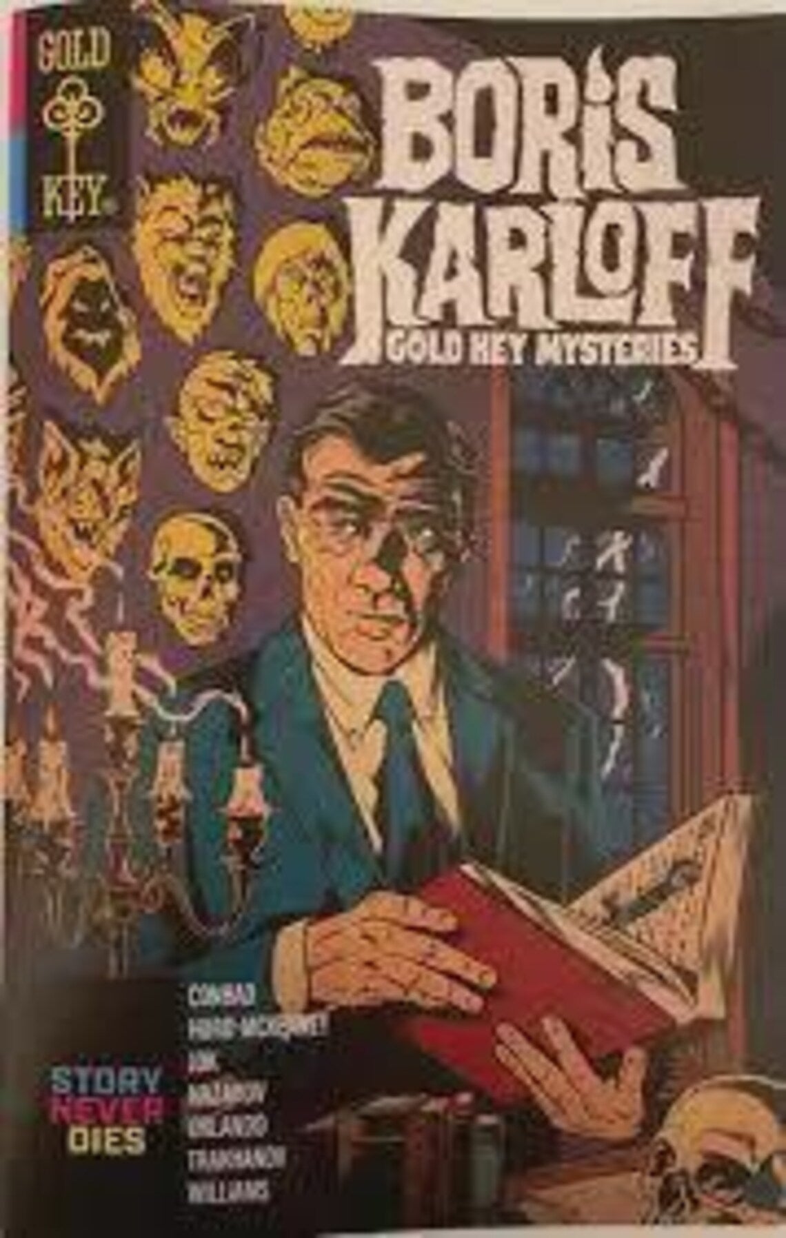 97 Issues! Boris Karloff Thriller Tales of Mystery Gold Key Comic Book Collection Instant Download .CBR Format!