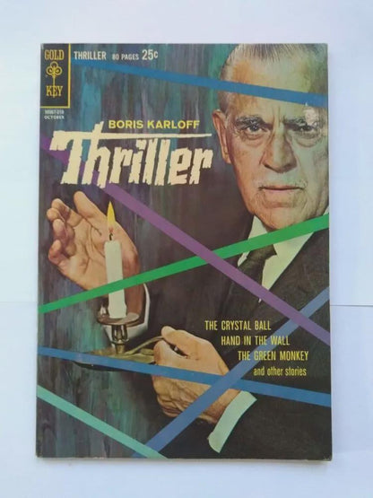 97 Issues! Boris Karloff Thriller Tales of Mystery Gold Key Comic Book Collection Instant Download .CBR Format!