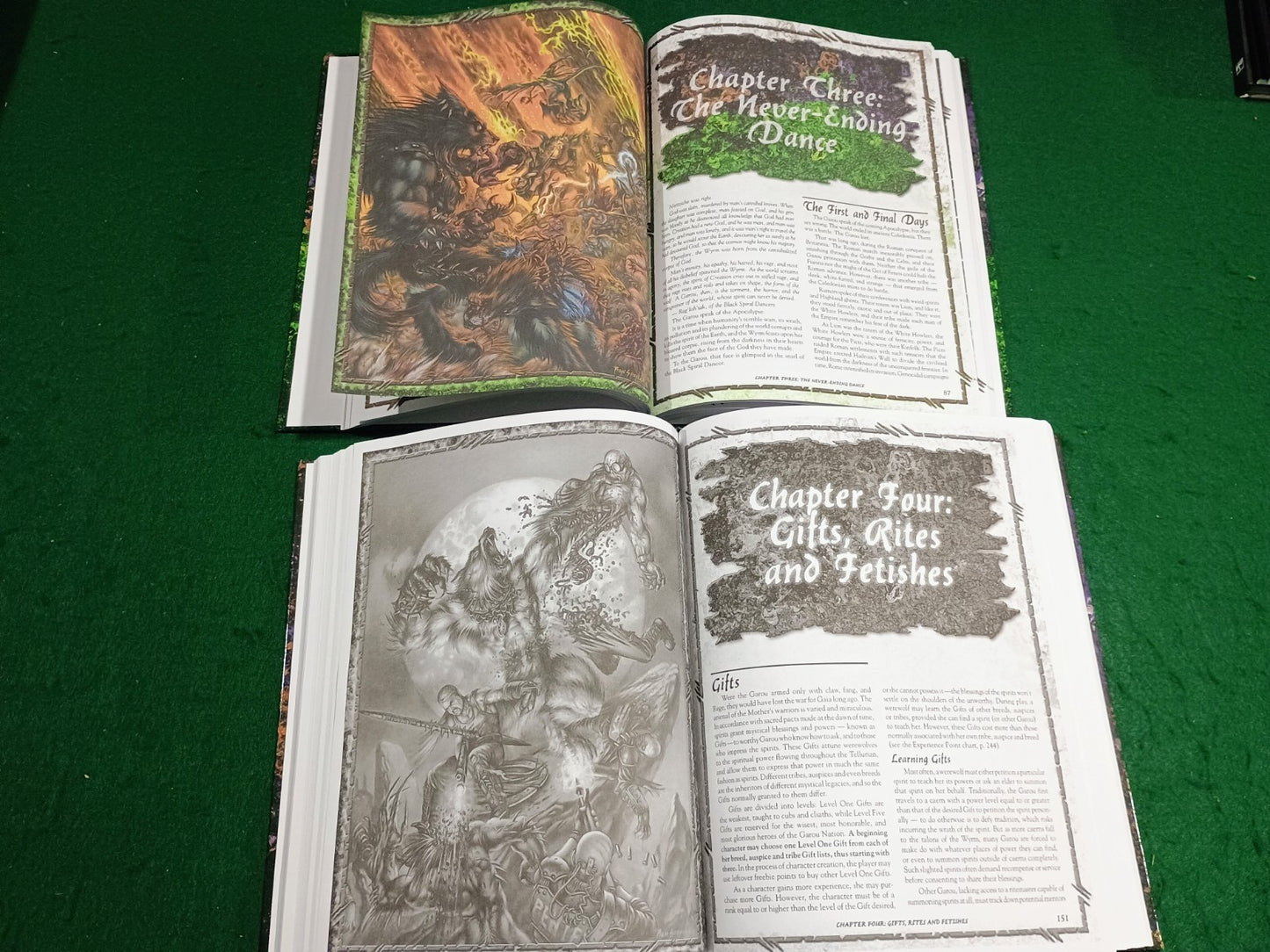 W20 Werewolf the Apocalypse + BOOK OF THE WYRM  World Darkness HARDCOVER Bundle