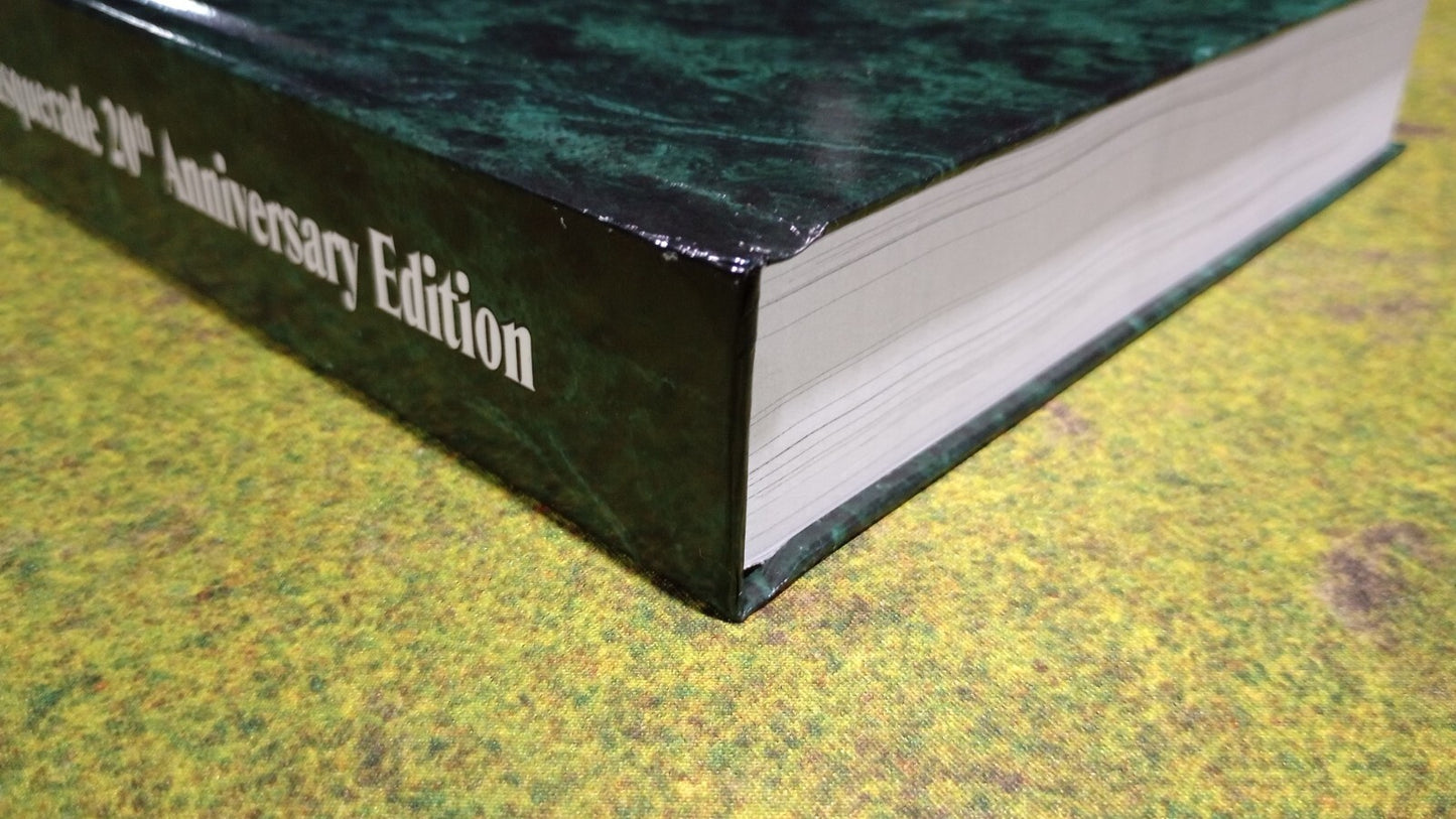 HARDCOVER B&W Vampire the Masquerade 20th Anniversary Edition V20
