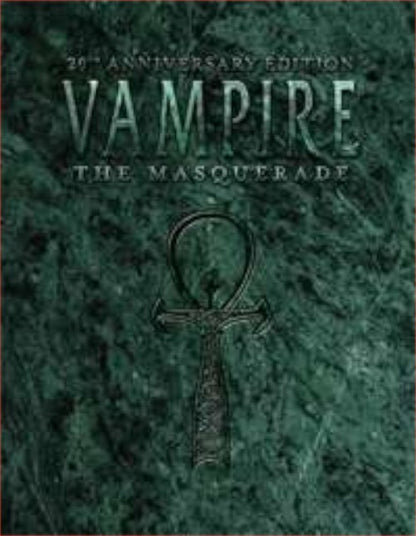 HARDCOVER COLOR Vampire the Masquerade 20th Anniversary Edition V20