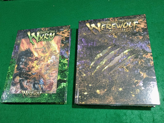 W20 Werewolf the Apocalypse + BOOK OF THE WYRM  World Darkness HARDCOVER Bundle