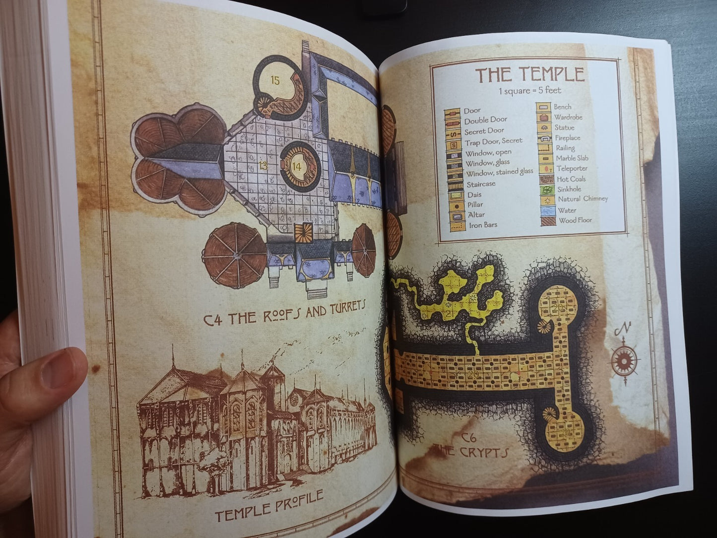 NEW 1E Advanced Dungeons Dragons The Rod of Seven Parts Softcover Color Gygax