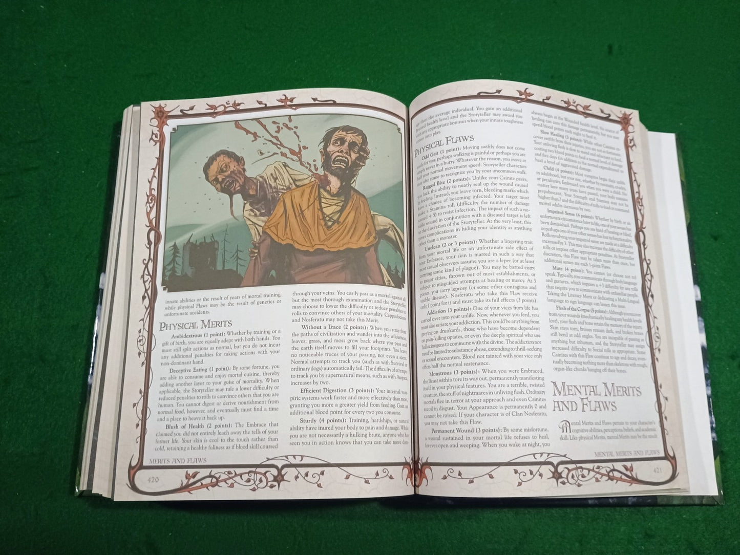HARDCOVER Vampire 20th Anniversary Edition: The Dark Ages RPG Onyx Path