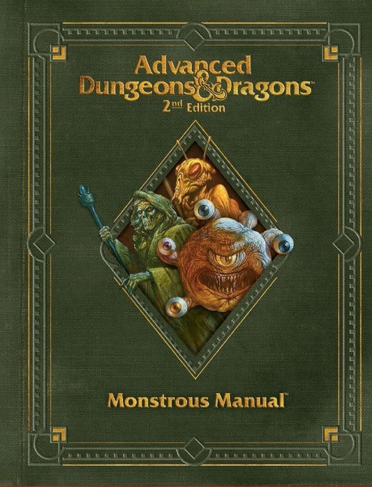 2e Monstrous Manual Advanced Dungeons and Dragons AD&D 2nd Edition SOFTCOVER