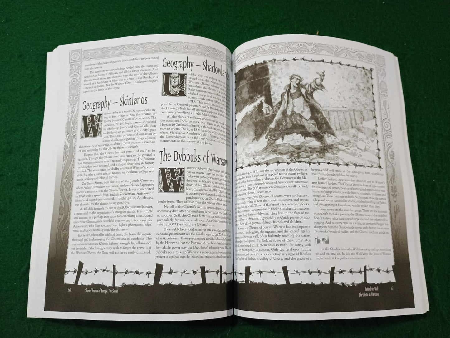 Charnel Houses of Europe The Shoah RPG White Wolf Publishing Vampire Werewolf