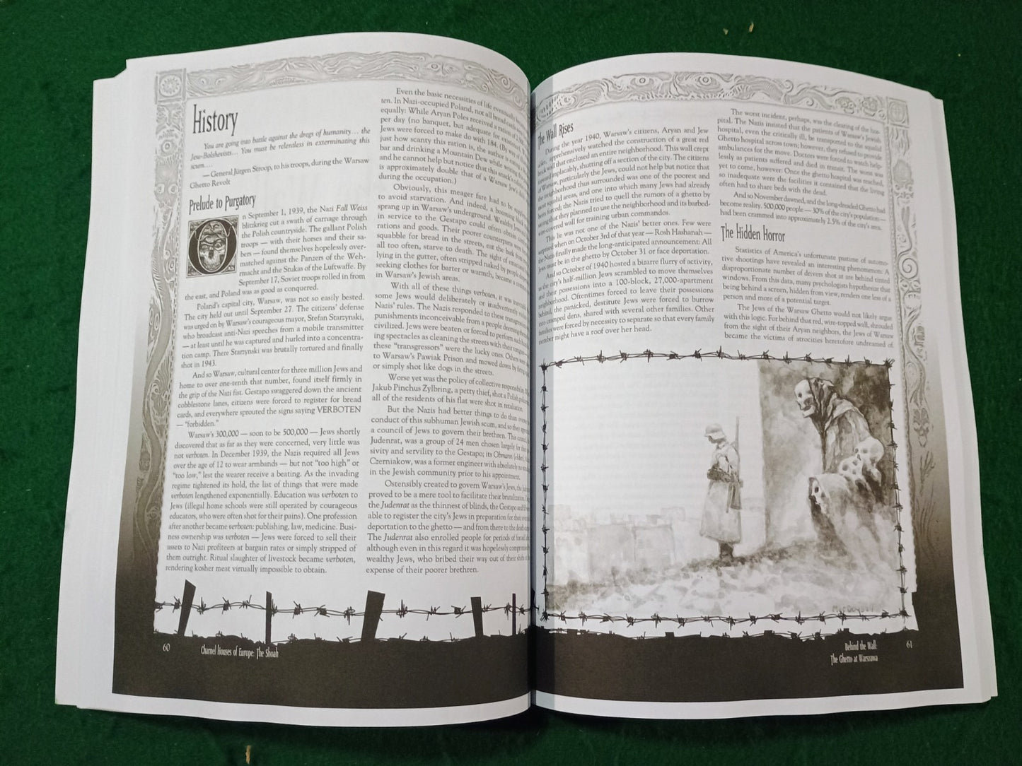 Charnel Houses of Europe The Shoah RPG White Wolf Publishing Vampire Werewolf