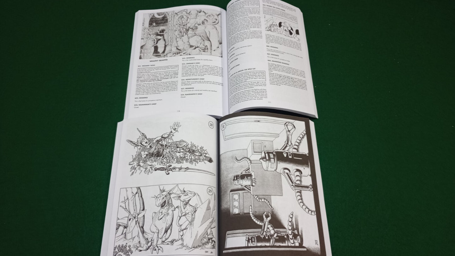 Against the Slave Lords / Dungeons of Dread 1E Dungeons & Dragons Bundle
