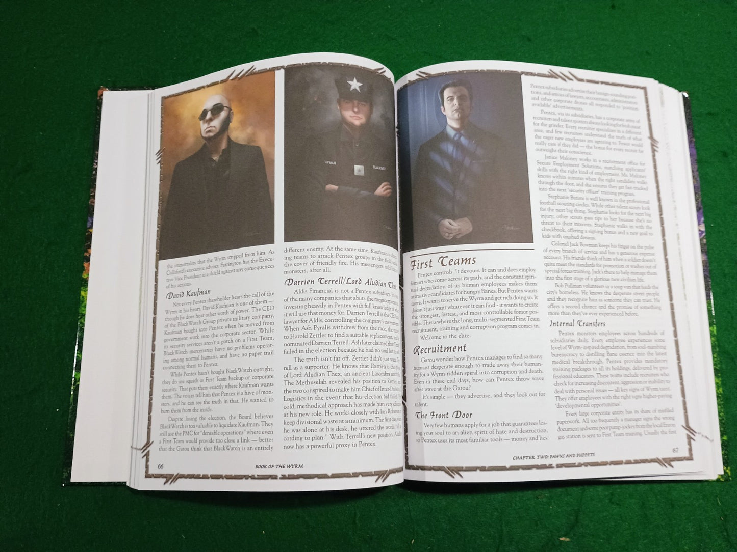 W20 BOOK OF THE WYRM Werewolf the Apocalypse World Darkness HARDCOVER Onyx Path