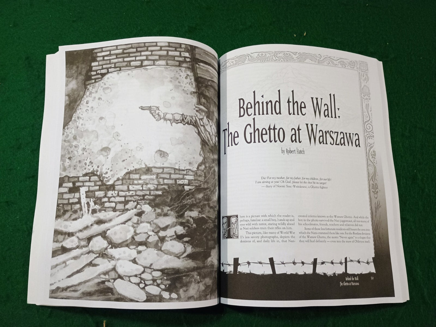Charnel Houses of Europe The Shoah RPG White Wolf Publishing Vampire Werewolf