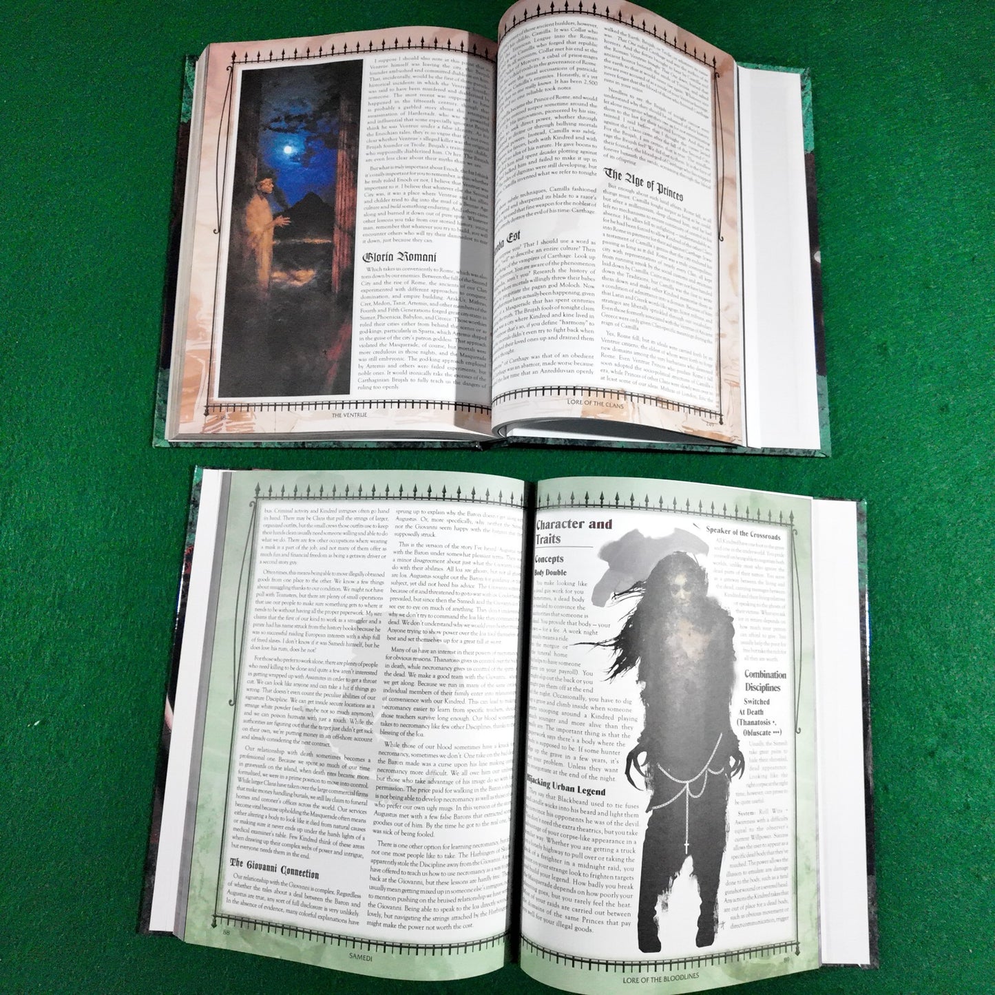 Bundle HARDCOVER COLOR V20 Lore of the Clans /  Bloodlines Vampire 20th V20