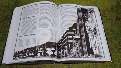 Black & White HARDCOVER Werewolf: The Apocalypse 20th Anniversary Edition POD