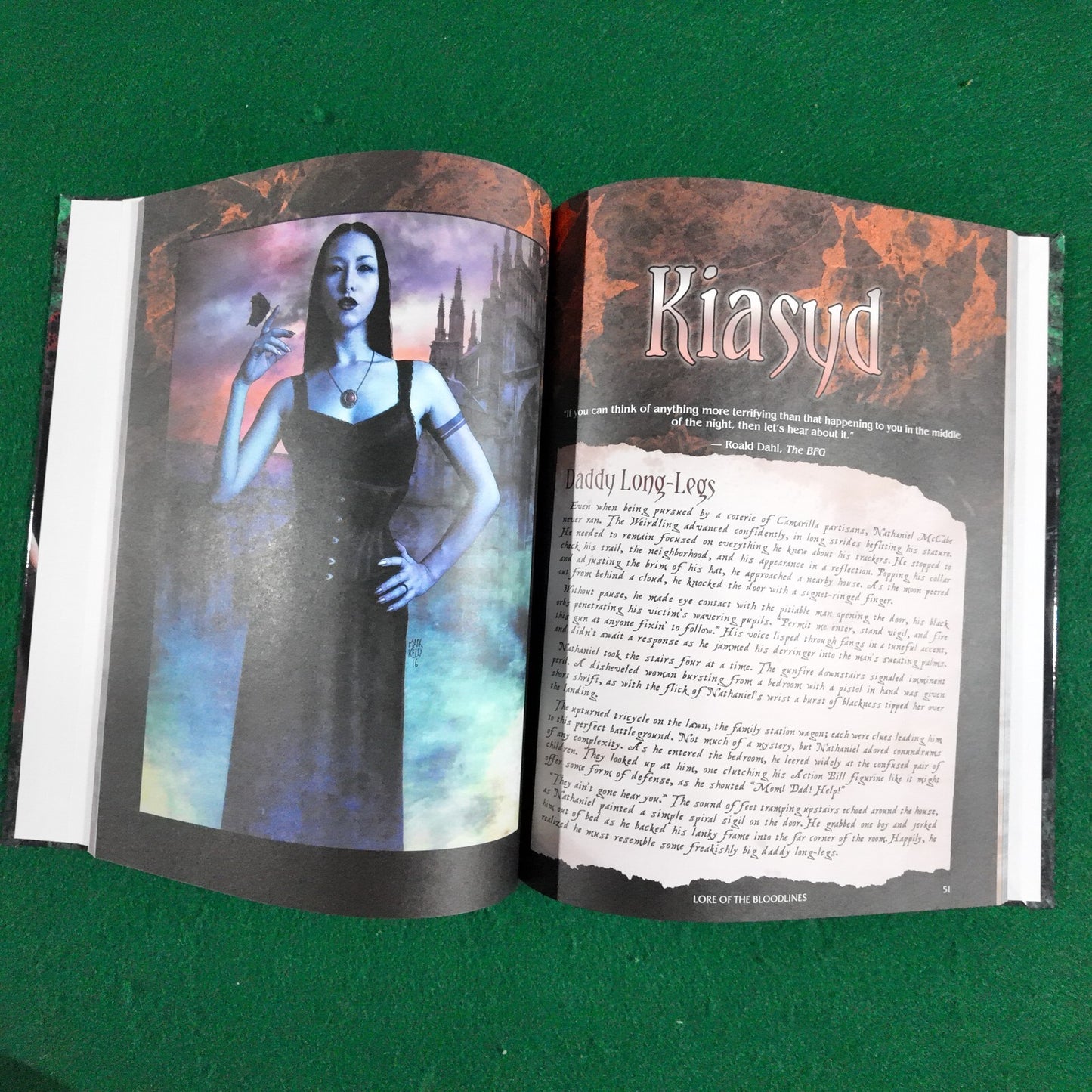 HARDCOVER COLOR V20 Lore of the Bloodlines Vampire 20th Anniversary