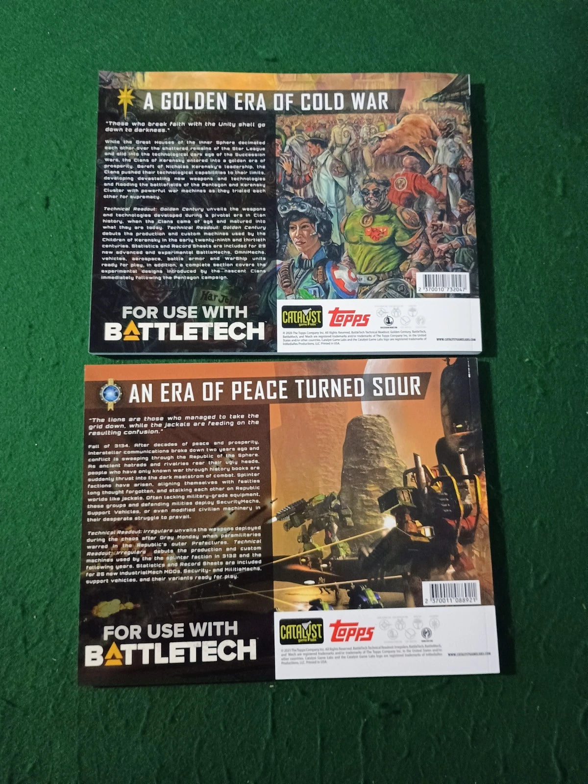 BattleTech Bundle Golden Century + Irregulars Technical Readouts Catalyst FASA