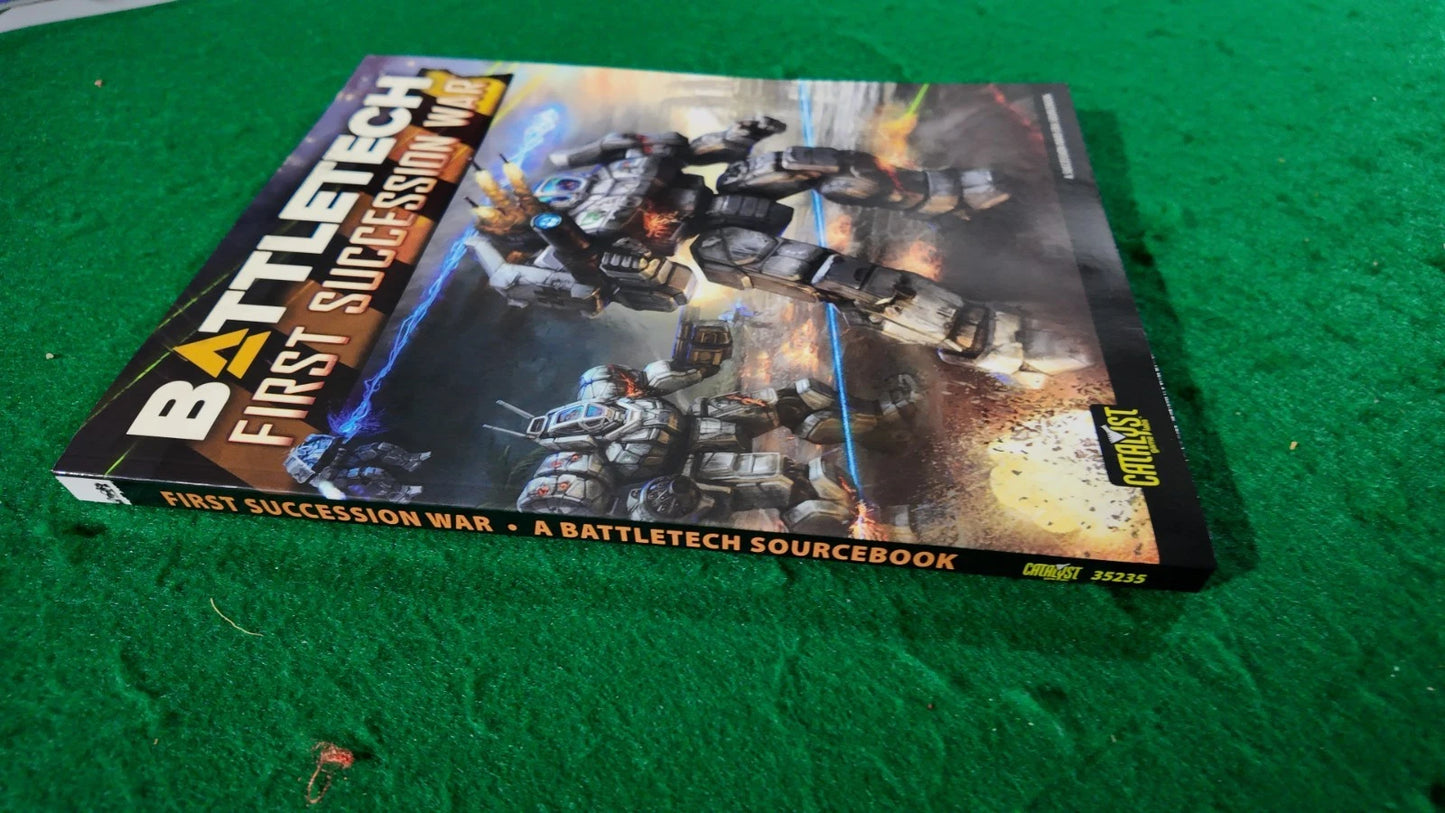 BattleTech: First Succession War Catalyst Game Labs FASA Wargames SPI