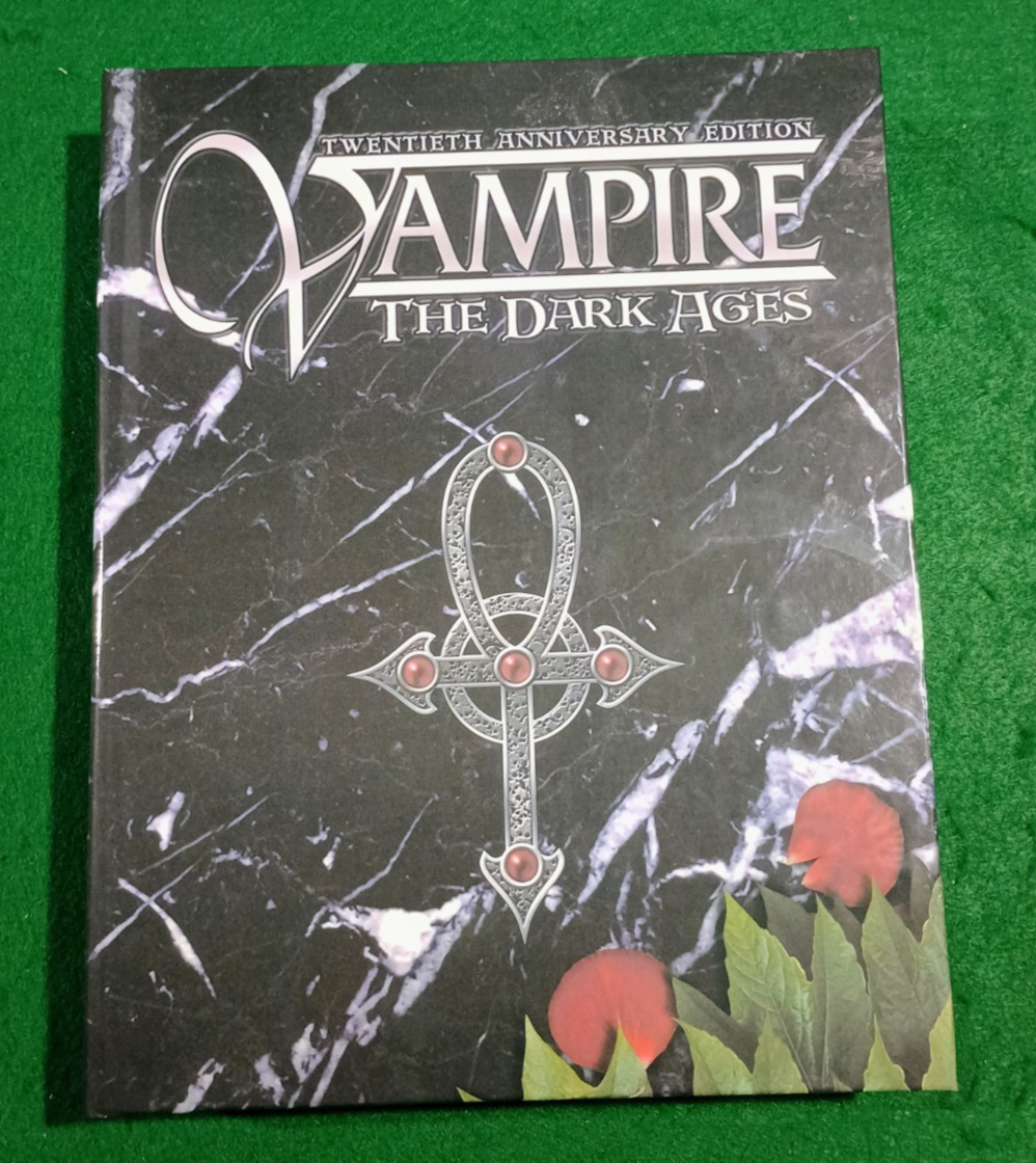 HARDCOVER Vampire 20th Anniversary Edition: The Dark Ages RPG Onyx Path