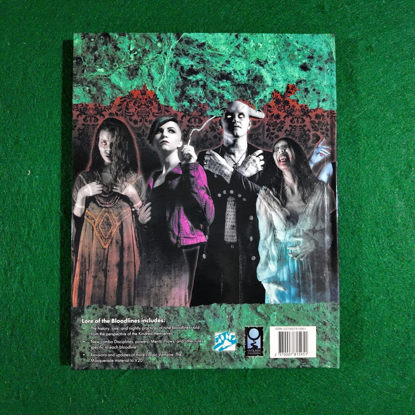 HARDCOVER COLOR V20 Lore of the Bloodlines Vampire 20th Anniversary