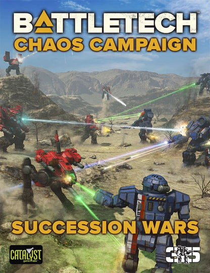 BattleTech: Chaos Campaign: Succession Wars Catalyst Game Labs FASA Wargames SPI