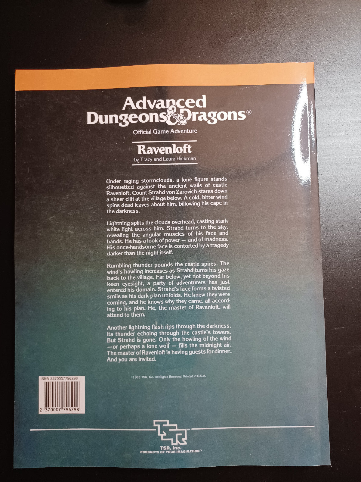 I6 Ravenloft (1e) - Dungeons & Dragons - D&D - AD&D