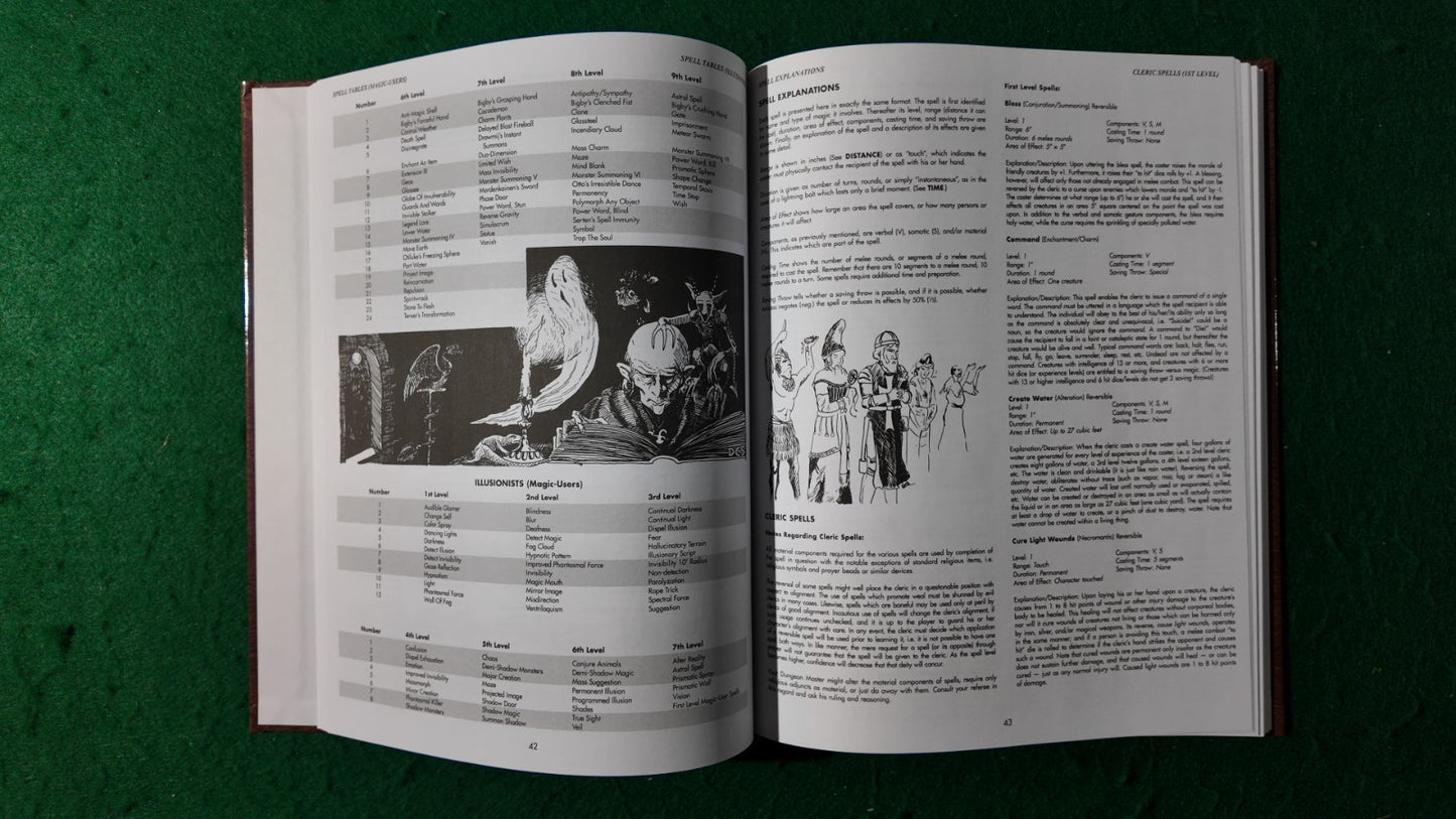 HARDCOVER 1E Players Handbook Advanced Dungeons & Dragons AD&D 1st Edition
