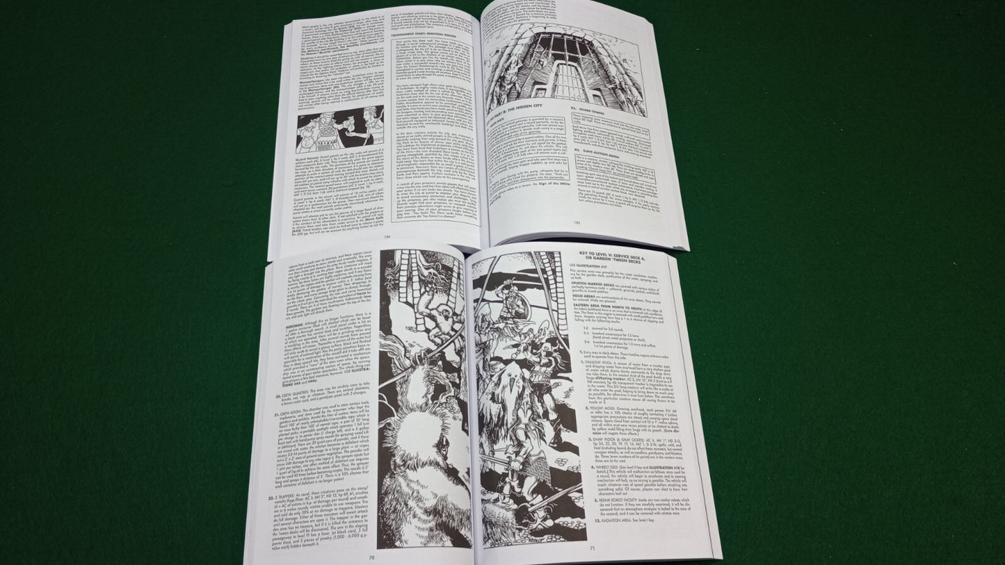 Against the Slave Lords / Dungeons of Dread 1E Dungeons & Dragons Bundle
