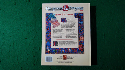 HARDCOVER Dungeons and Dragons Rules Cyclopedia (Basic) BECMI