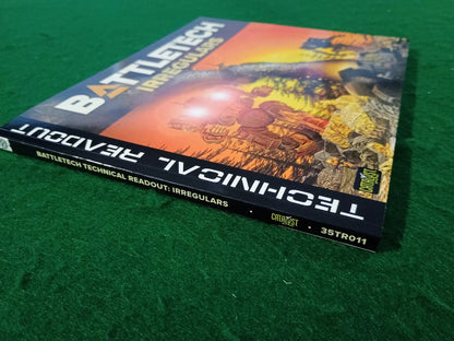 BattleTech: Technical Readout: Irregulars Catalyst Game Labs FASA Wargames