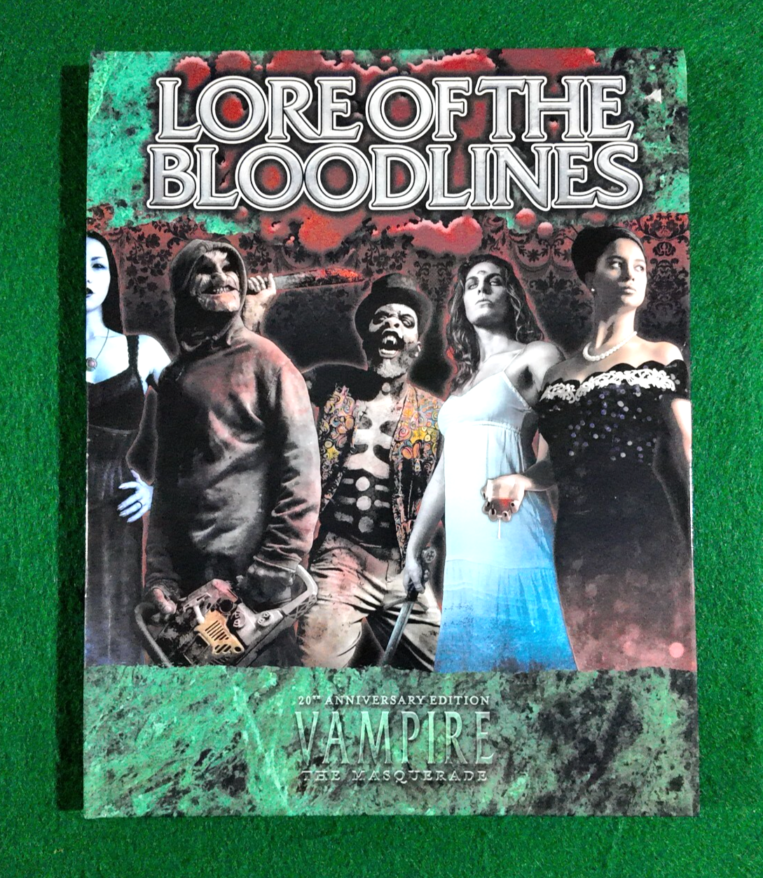 HARDCOVER COLOR V20 Lore of the Bloodlines Vampire 20th Anniversary