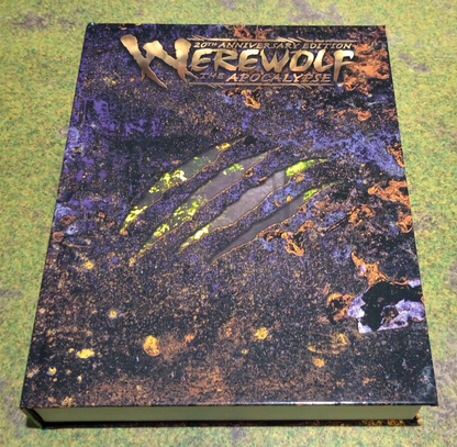 Black & White HARDCOVER Werewolf: The Apocalypse 20th Anniversary Edition POD