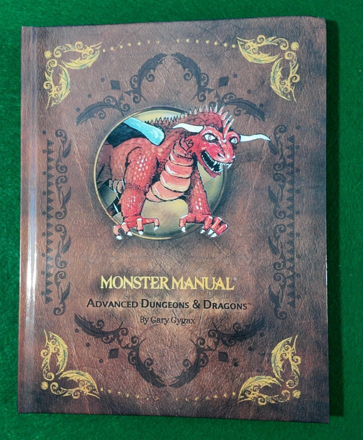 HARDCOVER 1E Monster Manual Advanced Dungeons & Dragons AD&D 1st Edition