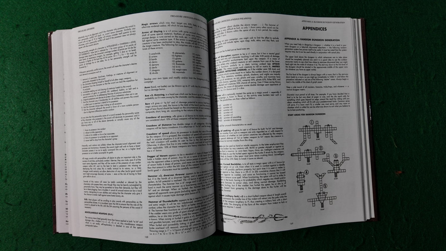 HARDCOVER 1E Dungeon Masters Guide  Advanced Dungeons & Dragons AD&D 1st Edition
