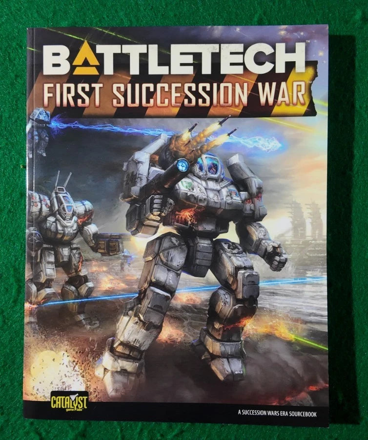 BattleTech: First Succession War Catalyst Game Labs FASA Wargames SPI