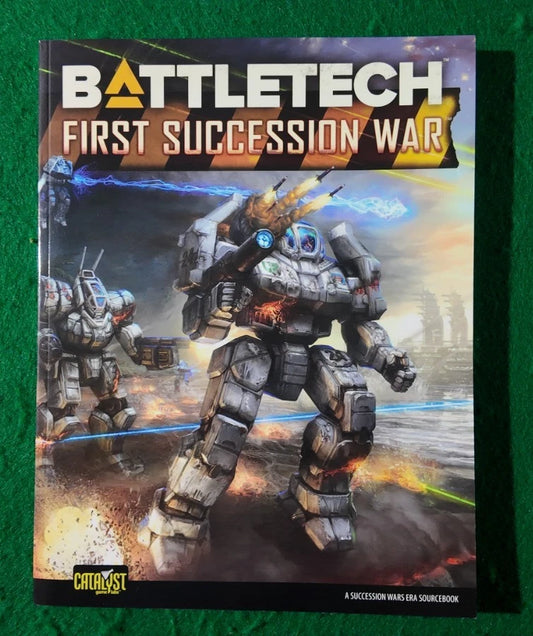 BattleTech: First Succession War Catalyst Game Labs FASA Wargames SPI