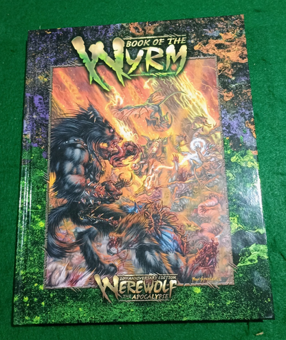 W20 BOOK OF THE WYRM Werewolf the Apocalypse World Darkness HARDCOVER Onyx Path
