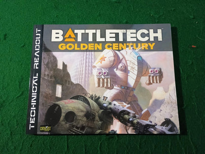 BattleTech Bundle Golden Century + Irregulars Technical Readouts Catalyst FASA