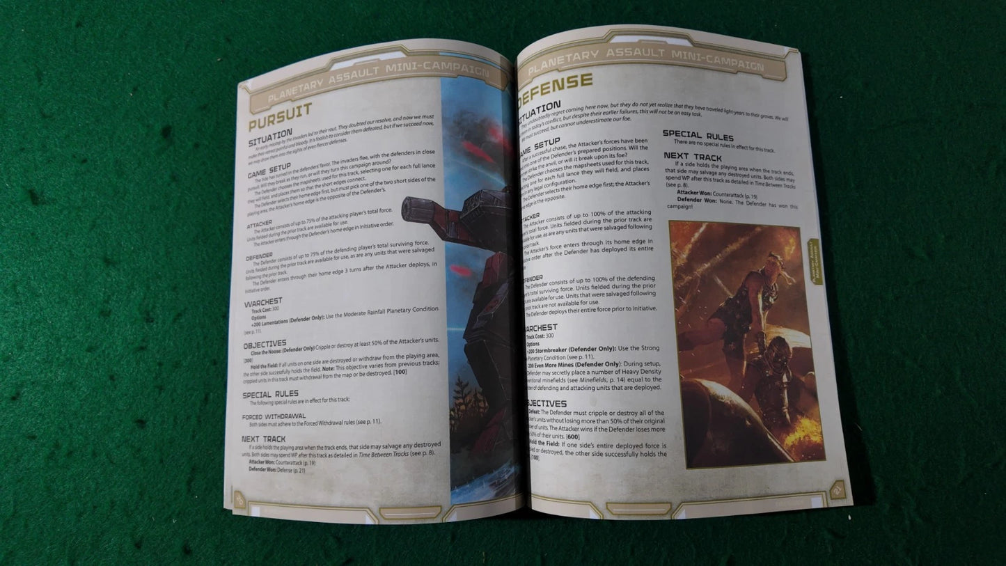 BattleTech: Chaos Campaign: Succession Wars Catalyst Game Labs FASA Wargames SPI
