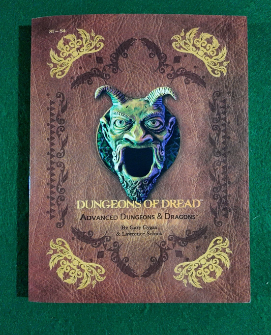 1e S1-4 Dungeons of Dread Advanced Dungeons Dragons AD&D 1st Edition SOFTCOVER