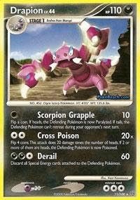 Pokemon - Drapion (15) - Stormfront - Reverse Holofoil