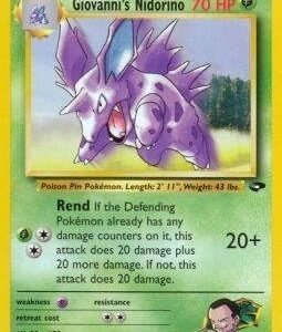 Pokemon - Giovanni39;s Nidorino (45) - Gym Challenge