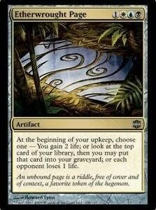 Magic: the Gathering - Etherwrought Page - Alara Reborn