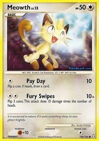 Pokemon - Meowth (106) - Legends Awakened