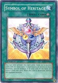 Yu-Gi-Oh! - Symbol of Heritage (SOI-EN043) - Shadow of Infinity - 1st Edition - Common