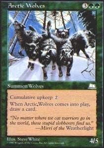 Magic: the Gathering - Arctic Wolves - Weatherlight