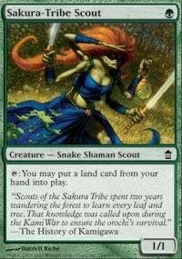 Magic: the Gathering - Sakura-Tribe Scout - Saviors of Kamigawa