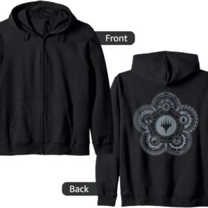 Magic: The Gathering Icon Hieroglyph Zip Hoodie