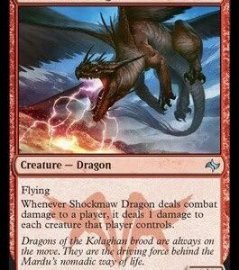 Magic The Gathering - Shockmaw Dragon (114/185) - Fate Reforged